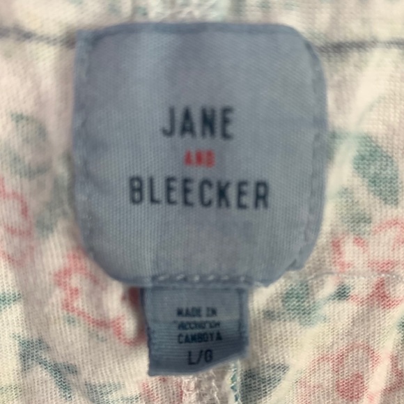 Jane and Bleecker pajama top size L/G - Picture 4 of 4